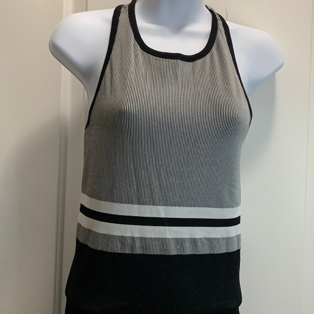 Athleta Striped Block Renew Seamless Fitness Tank